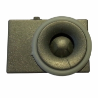 obrázek - 2N® Vario, náhradní plastový zvukovod reproduktoru, šedý, sada 5 kusů (Analog/IP)