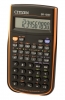 Kalkulátor CITIZEN SR-135NOR orange, školní, 10 digit, pevné pouzdro, 128 funkcí